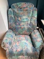 Relaxfauteuil met Gebruikssporen, Ophalen, Gebruikt, Stof, 75 tot 100 cm