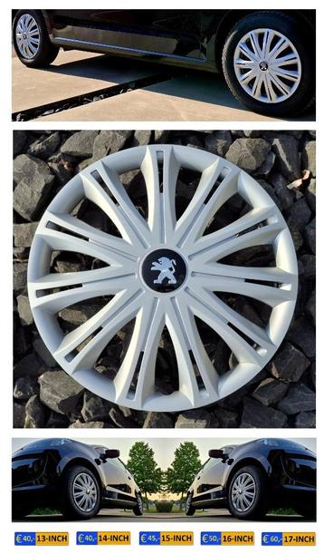 PEUGEOT 205 ▪️ 206 ▪️ 207 ▪️ 208 | Wieldoppen sets 🔥 beschikbaar voor biedingen