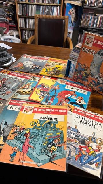 Marc Sleen 11 strip boeken de avonturen van Nero beschikbaar voor biedingen