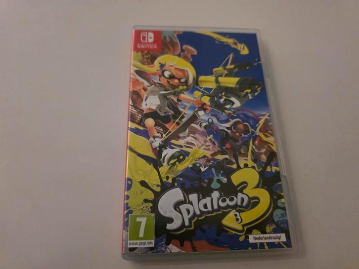 Splatoon 3 voor Nintendo Switch Lees Beschrijving, Spelcomputers en Games, Games | Nintendo Switch, Zo goed als nieuw, Sport, 1 speler