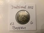 Specale 2 euromunt uit Duitsland 2012 letter G, Ophalen of Verzenden, Duitsland, 2 euro, Losse munt