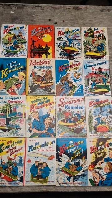 16 Kameleons oude drukken beschikbaar voor biedingen