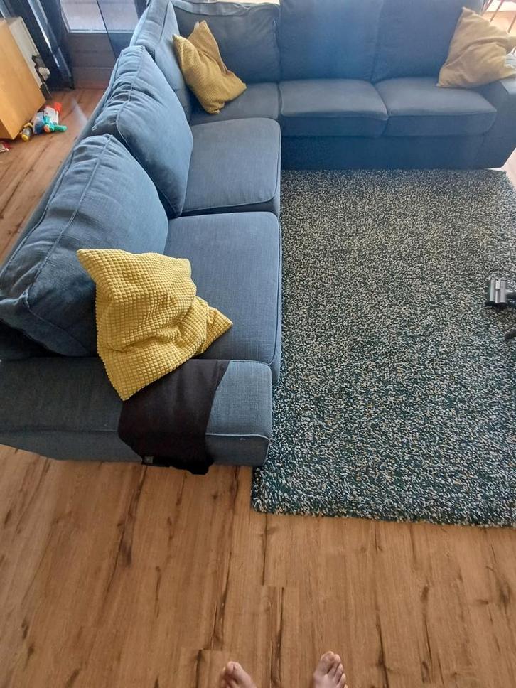 Ikea Kivik 6-zits bank, Huis en Inrichting, Banken | Bankstellen, Gebruikt, Hoekbank, Vierpersoons of meer, 300 cm of meer, 75 tot 100 cm