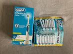 Nieuw oral b elektrische tandenborstel met 20 opzetstukken, Ophalen of Verzenden, Nieuw, Tandenborstel