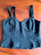 Zwart topje dames maat M, Kleding | Dames, Tops, Maat 38/40 (M), Zwart, Ophalen of Verzenden, Zo goed als nieuw