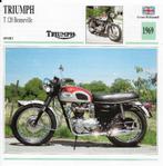 Ma1015 motorkaart triumph t120 bonneville, Verzamelen, Automerken, Motoren en Formule 1, Ophalen of Verzenden, Zo goed als nieuw