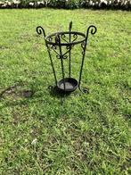 Antieke gietijzer paraplubak 50cm hoog zwart, Huis en Inrichting, Woonaccessoires | Paraplubakken, Ophalen of Verzenden, Gebruikt