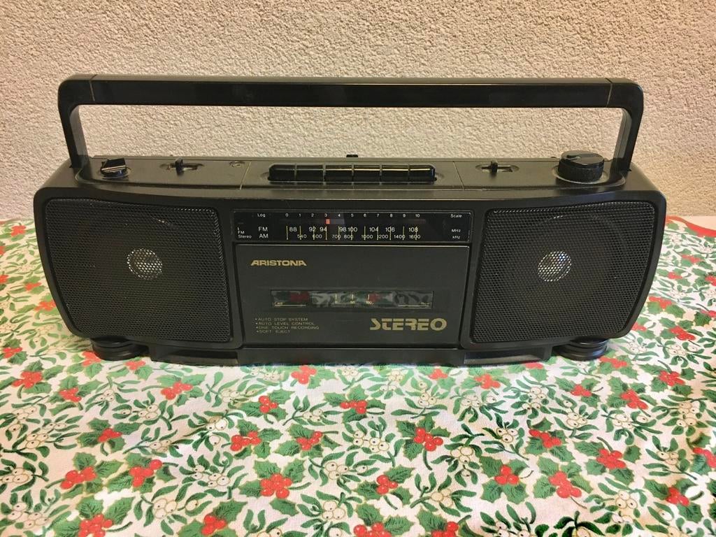 Aristona radio cass rec pr incl vzk, Ophalen of Verzenden, Radio