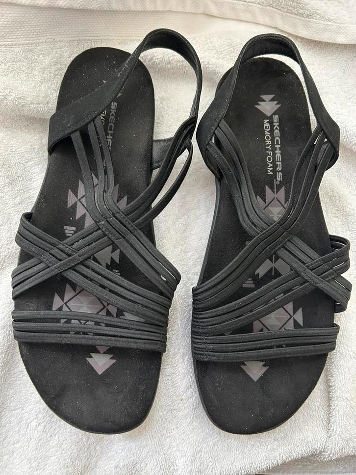 Skechers zwart, Kleding | Dames, Schoenen, Nieuw, Sandalen of Muiltjes, Zwart, Ophalen of Verzenden