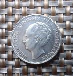 1 gulden Wilhelmina 1940 zilver gewicht 10 gram geh. 0.72, Postzegels en Munten, Munten | Nederland, Verzenden, Koningin Wilhelmina
