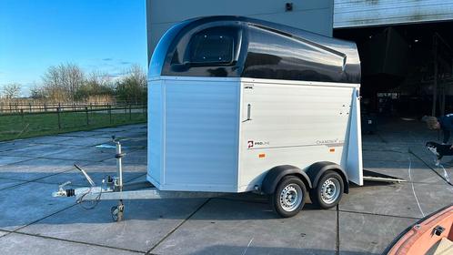 PROLINE CHAMONIX DUO 2 PAARDSTRAILER; 2022, Dieren en Toebehoren, Paarden en Pony's | Trailers en Aanhangwagens, Zo goed als nieuw