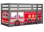 Speelgordijn brandweer voor halfhoogslaper, Ophalen, Zo goed als nieuw, Halfhoogslaper