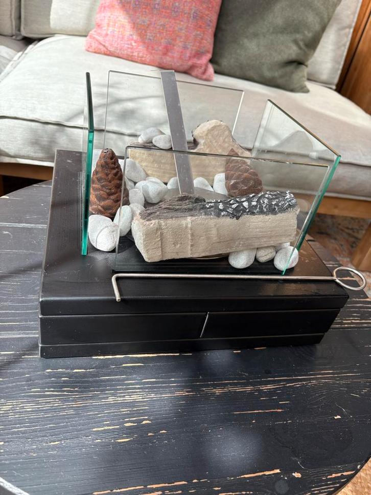 Gardenflame Bio Ethanol Sfeerhaard, Huis en Inrichting, Haarden, Zo goed als nieuw, Gelhaard, Ophalen of Verzenden