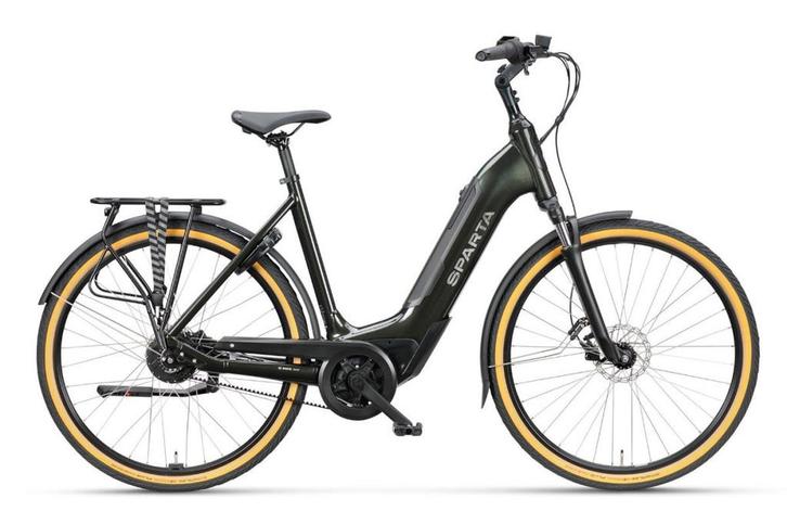 SPARTA C-Grid Ultra Dames Bronx Green Gloss 56cm 2025, Fietsen en Brommers, Elektrische fietsen, Nieuw, Sparta, 55 tot 59 cm