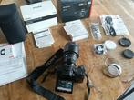 Sony A7III body met Sigma 105 F2.8 DGDN MACRO en 32 SD kaart, Ophalen, Zo goed als nieuw, Sony, Geen optische zoom