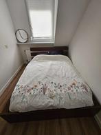 Mooi ikea bed 140x200, Ophalen, Gebruikt, Bruin, Tweepersoons