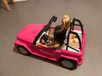 Barbie auto - Roze cabriolet voor avontuur!, Ophalen, Gebruikt