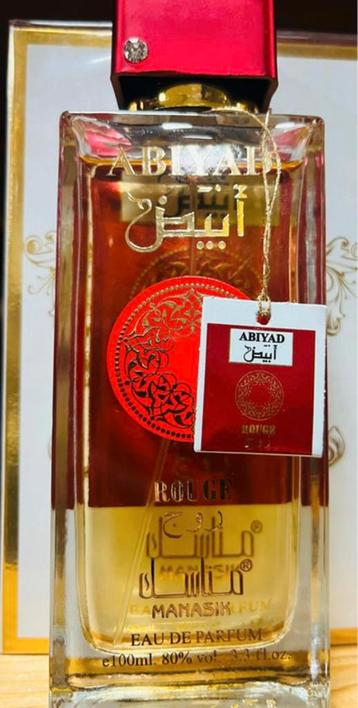 Abiyad Rouge Eau de Parfum 100ml - Nieuw beschikbaar voor biedingen