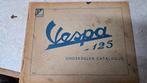 Catalogus Vespa jaren 50 origineel, Motoren, Handleidingen en Instructieboekjes, Ophalen, Overige merken