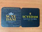 2 verschillende Scyedam bierviltjes, Ophalen of Verzenden
