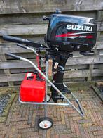 Suzuki 5pk buitenboordmotor 4 takt 2015 kortstaart, Watersport en Boten, Ophalen, 5 tot 10 pk, Viertaktmotor, Zo goed als nieuw