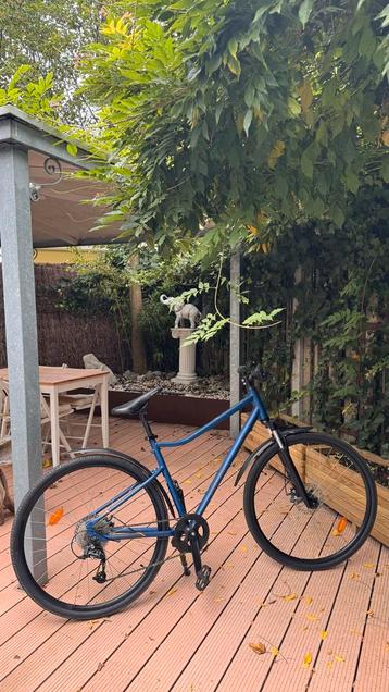 Decathlon Riverside 500 Hybrid Bike Fiets M – with Extras beschikbaar voor biedingen