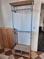 Kapstok steigerbuis, Huis en Inrichting, Woonaccessoires | Kapstokken, Zo goed als nieuw, Minder dan 100 cm, Hout, Ophalen