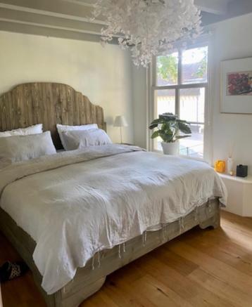 Landelijke HOOFDBORD  * bed * boxspring*  Huisje Sfeer beschikbaar voor biedingen