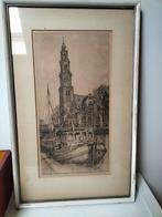 Schilderij Westerkerk Amsterdam, Ophalen of Verzenden
