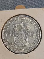 Nederland koningin Wilhelmina, Postzegels en Munten, Munten | Nederland, Ophalen of Verzenden, Koningin Wilhelmina, Zilver