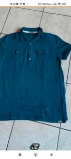 GENTI grijsblauw polo 2x maat L, Kleding | Heren, Polo's, Ophalen of Verzenden, Zo goed als nieuw, Blauw