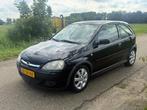 Opel Corsa 1.4-16V Silverline APK 10-2025 Airco NAP, Voorwielaandrijving, Gebruikt, Zwart, 4 cilinders