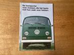 1969 Volkswagen T2 brochure zeldzaam, Ophalen of Verzenden, Gelezen, Folder