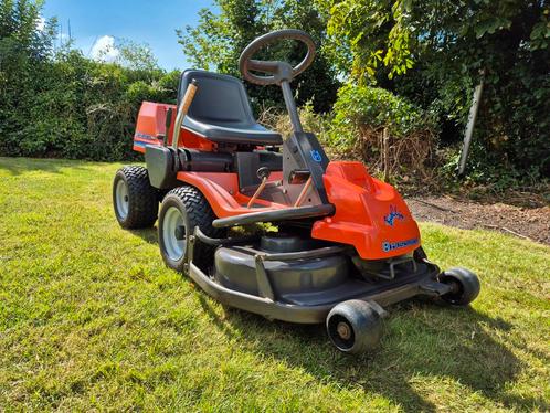 Husqvarna Rider 13 bioclip, hydrostaat,groot onderhoud gehad, Tuin en Terras, Zitmaaiers, Gebruikt, 90 tot 120 cm, Elektrische starter