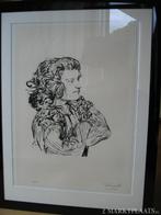 Peter Klashorst, zeefdruk 'Parijs', Ophalen of Verzenden