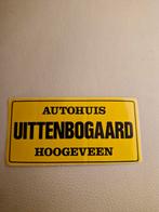 5701 Autohuis Uittenbogaard Hoogeveen Sticker, Ophalen of Verzenden
