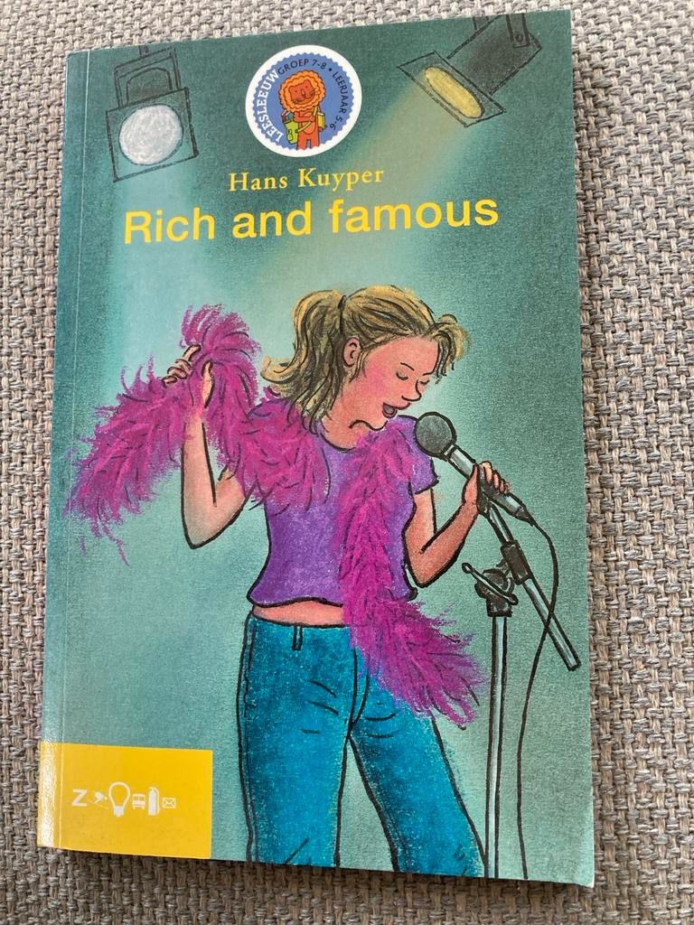 Rich and Famous - Hans Kuyper Leesleeuw, Boeken, Ophalen of Verzenden, Gelezen, Fictie algemeen