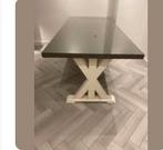 Landelijke eettafel, 1mx2m. Riviera Maison stijl. Zgan, Huis en Inrichting, Tafels | Eettafels, Ophalen, 200 cm of meer, 50 tot 100 cm