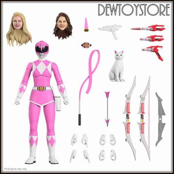 <𝗜𝗡 𝗦𝗧𝗢𝗖𝗞> Super7 Ultimates - MMPR - Pink Ranger beschikbaar voor biedingen