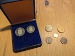 Muntset troonswisseling 1980 en 5 NL munten guldentijd, Postzegels en Munten, Munten | Nederland, Ophalen of Verzenden, Koningin Juliana
