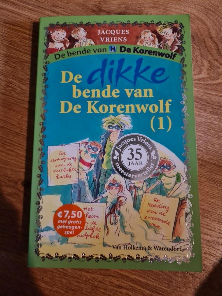 Jacques Vriens - Dikke bende van De Korenwolf, Boeken, Kinderboeken | Jeugd | onder 10 jaar, Zo goed als nieuw, Fictie algemeen