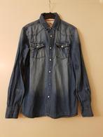 WE Blue Ridge denim blouse/overhemd maat 158-164, WE, Jongen of Meisje, Overhemd of Blouse, Ophalen of Verzenden