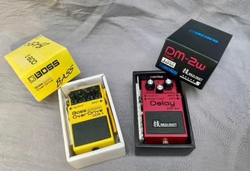 Effecten Boss, Electro-Harmonix en T-Rex beschikbaar voor biedingen