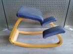 Stokke (Variér) Variable Balans (Blauw Leder), Zeer Mooi!, Huis en Inrichting, Bureaustoelen, Gebruikt, Blauw, Ophalen of Verzenden