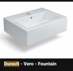 badkamer wastafel - Duravit Vero Fountain Nieuw 45x35, Huis en Inrichting, Badkamer | Badkamermeubels, Ophalen of Verzenden, Nieuw