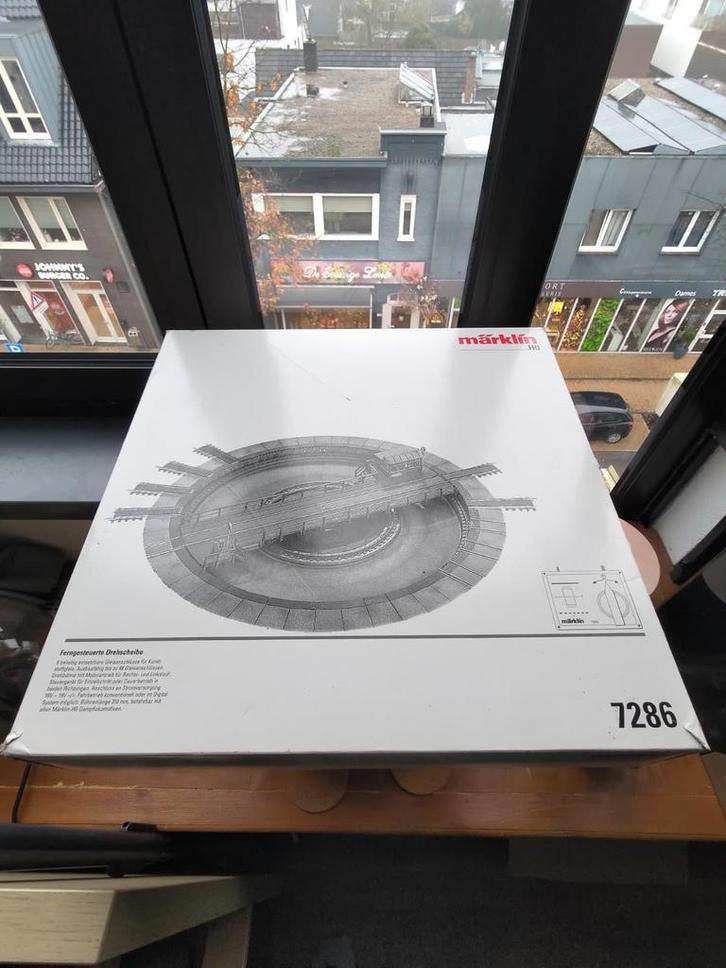 Marklin 7286 Draaischijf - Compleet!, Hobby en Vrije tijd, Modeltreinen | H0, Ophalen of Verzenden