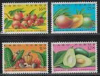 S164 Kaapverdie 627/30 postfris Vruchten, Verzenden, Postfris, Dier of Natuur