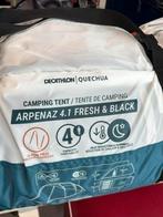 Splinternieuwe Quechua Arpenaz 4.1Fresh&Black van Decathlon., Caravans en Kamperen, Tenten, Ophalen of Verzenden, Zo goed als nieuw