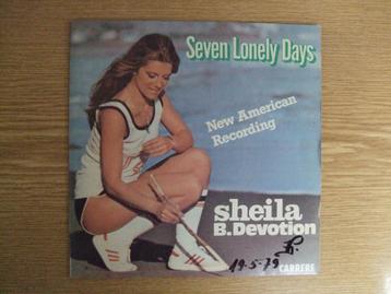 SHEILA B. DEVOTION   SEVEN LONELY DAYS / SHEILA COME BACK  beschikbaar voor biedingen