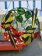 GROOT UNIEK  Tiffany glas in lood kunstwerk, Antiek en Kunst, Kunst | Designobjecten, Ophalen